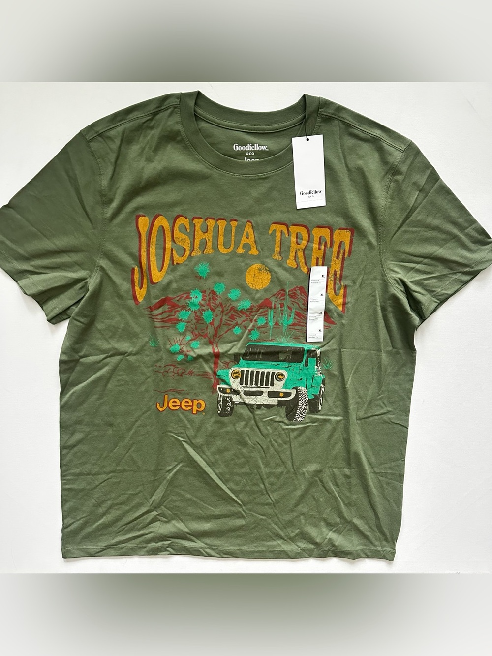 Goodfellow Joshua Tree Graphic T-Shirt Size XL Men